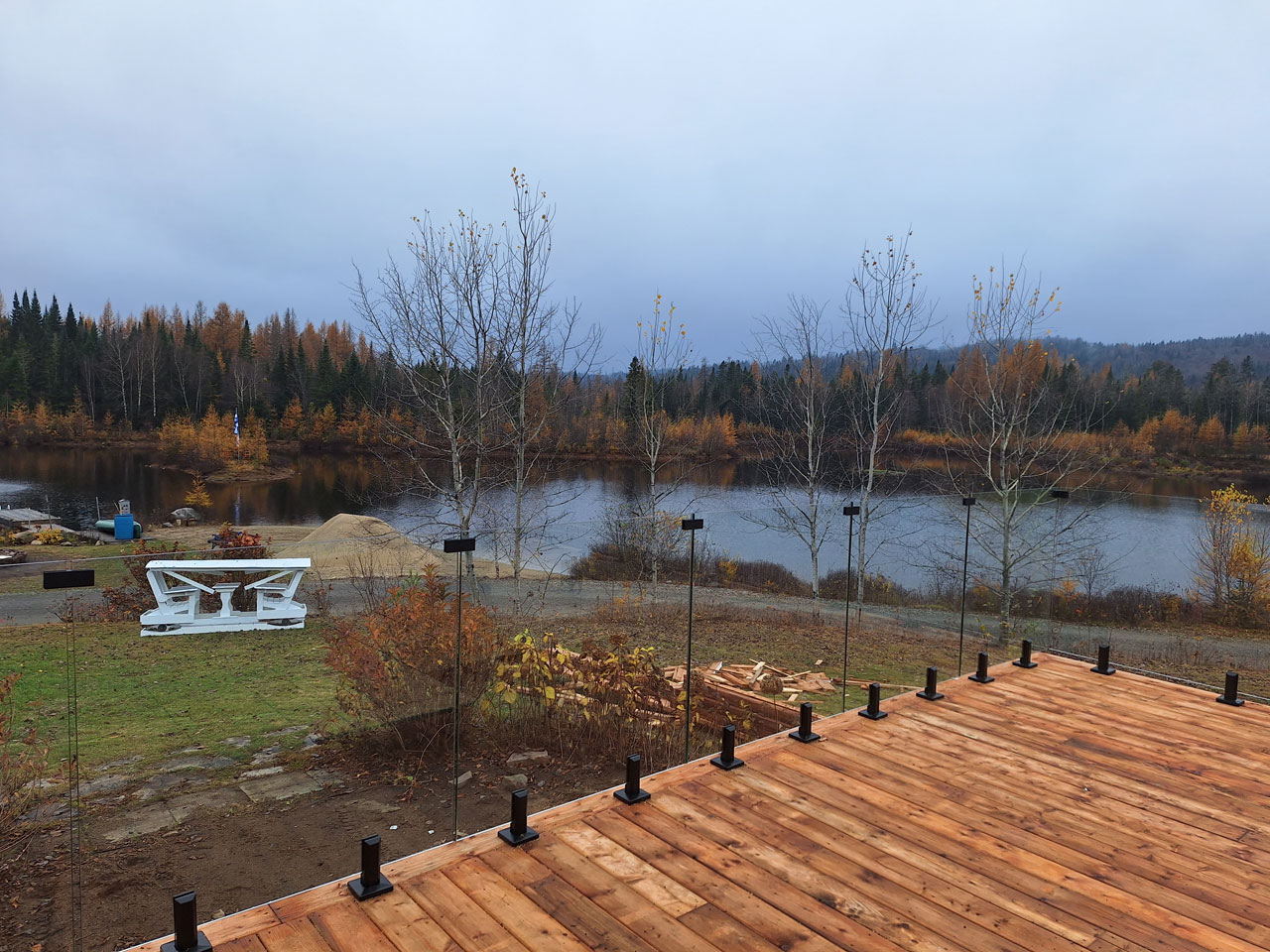 Balcon #21 Rampes de verre