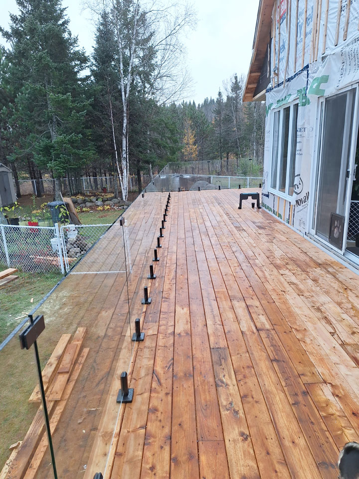 Balcon #23 Rampes de verre