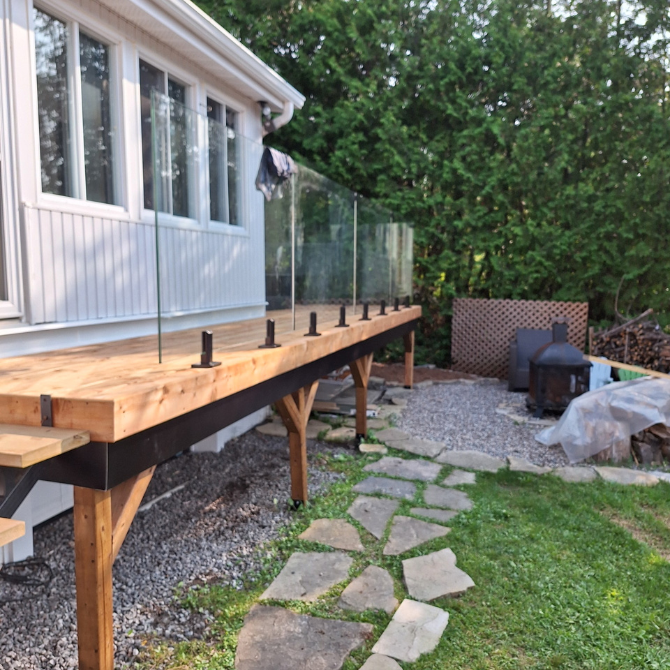 Balcon #29 Rampes de verre