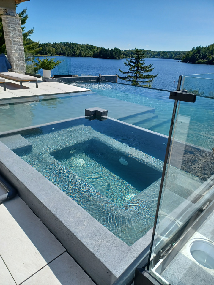 Finition piscine béton #2